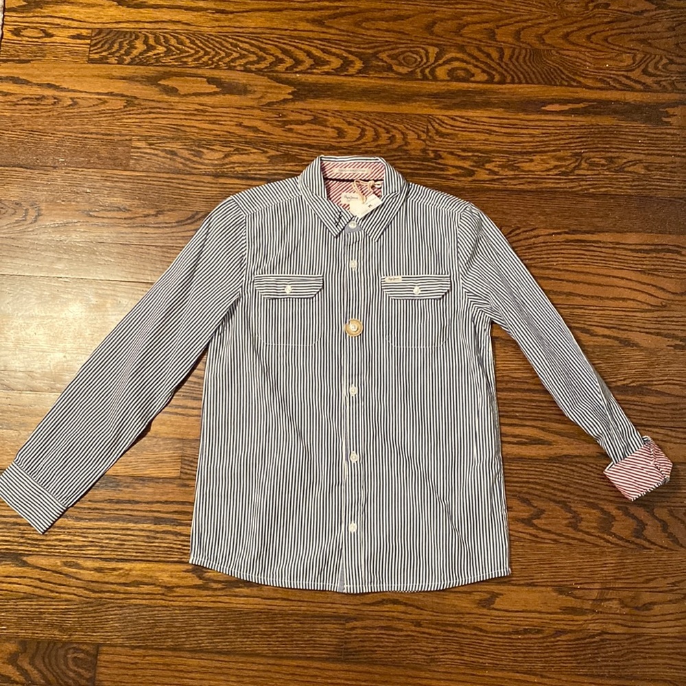 Pepe Jeans - Boys Long Sleeve Shirt - Size 12 - NWT